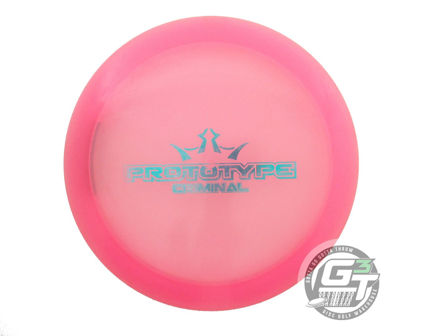 USED Dynamic Discs PROTOTYPE Lucid Criminal 173g Pink Distance Driver Golf Disc