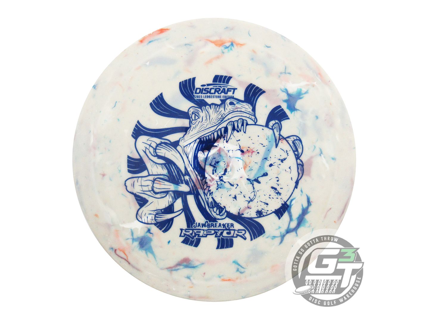 USED Discraft [LEDGESTONE] Jawbreaker Raptor 175g Gray Distance Driver Golf Disc