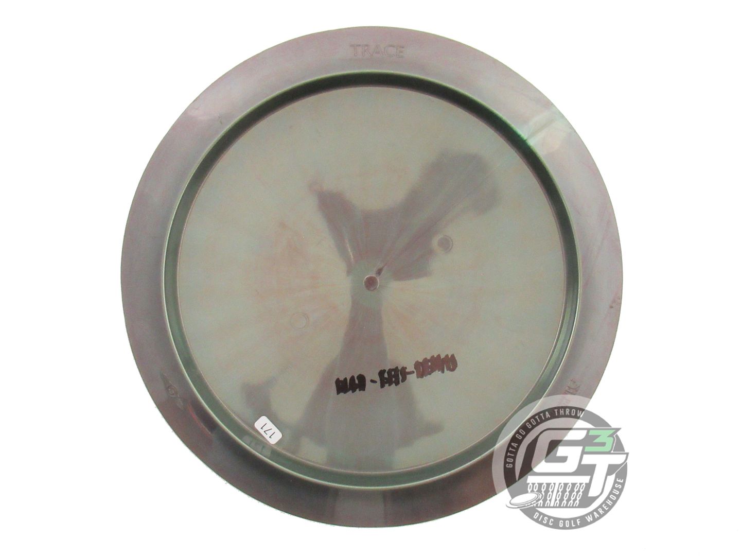 USED Streamline Discs Plasma Trace 171g Green-Purple Distance Driver Golf Disc