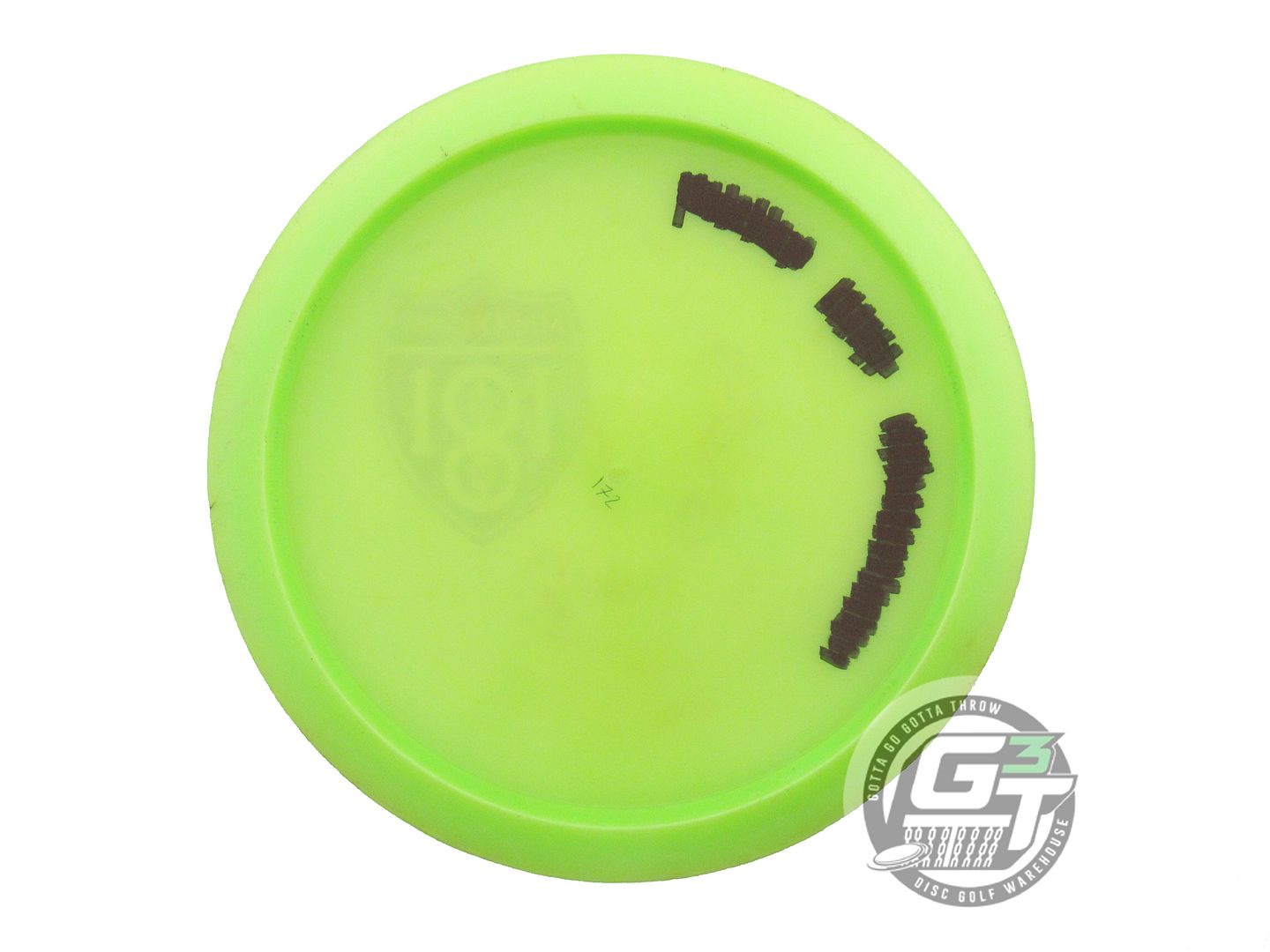 USED Discraft Z Undertaker 172g Lime Gold Flower Foil Distance Driver Golf Disc