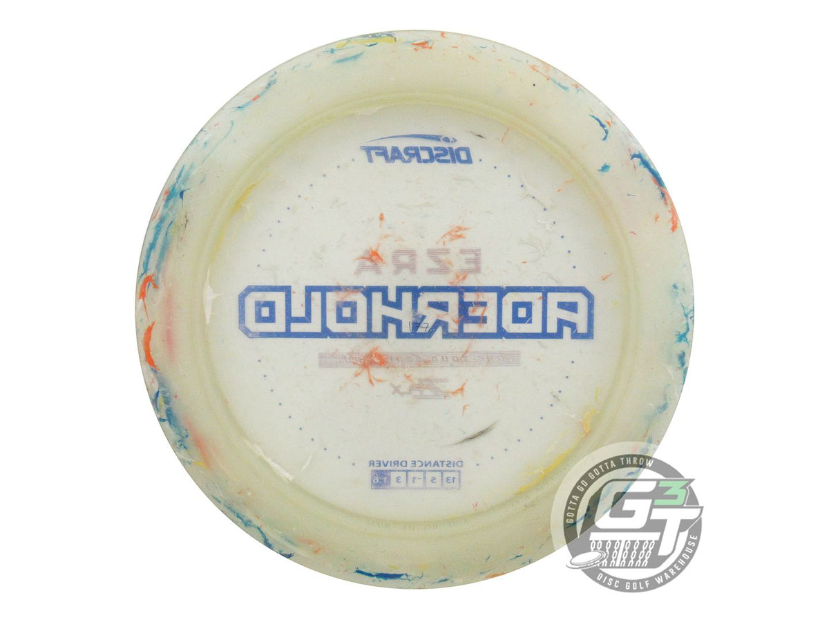 USED Discraft [ADERHOLD] Jawbreaker Z FLX Nuke 175g Blue Stamp Driver Golf Disc