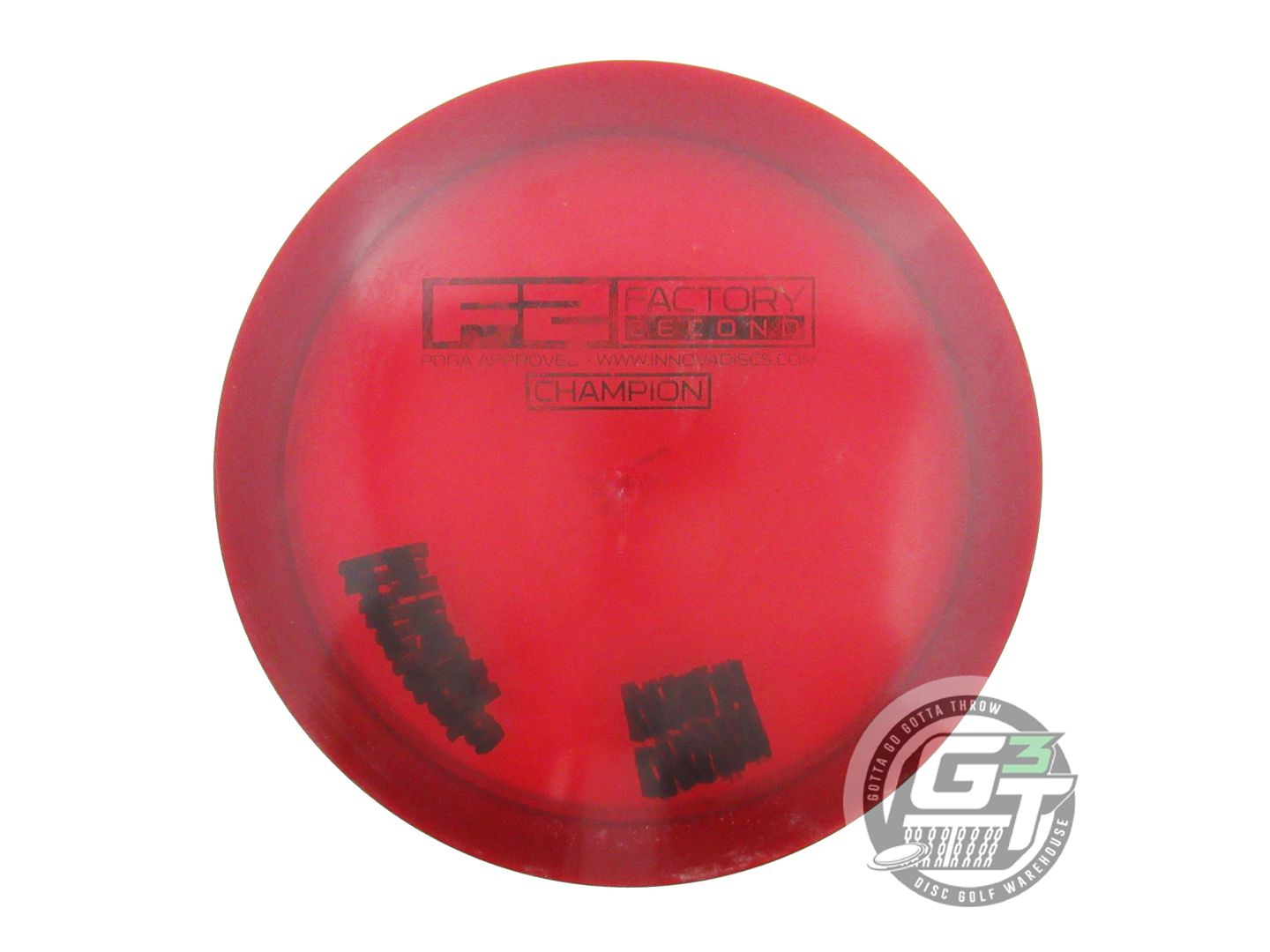 USED Innova X-OUT Champion Mamba 175g Maroon Distance Driver Golf Disc