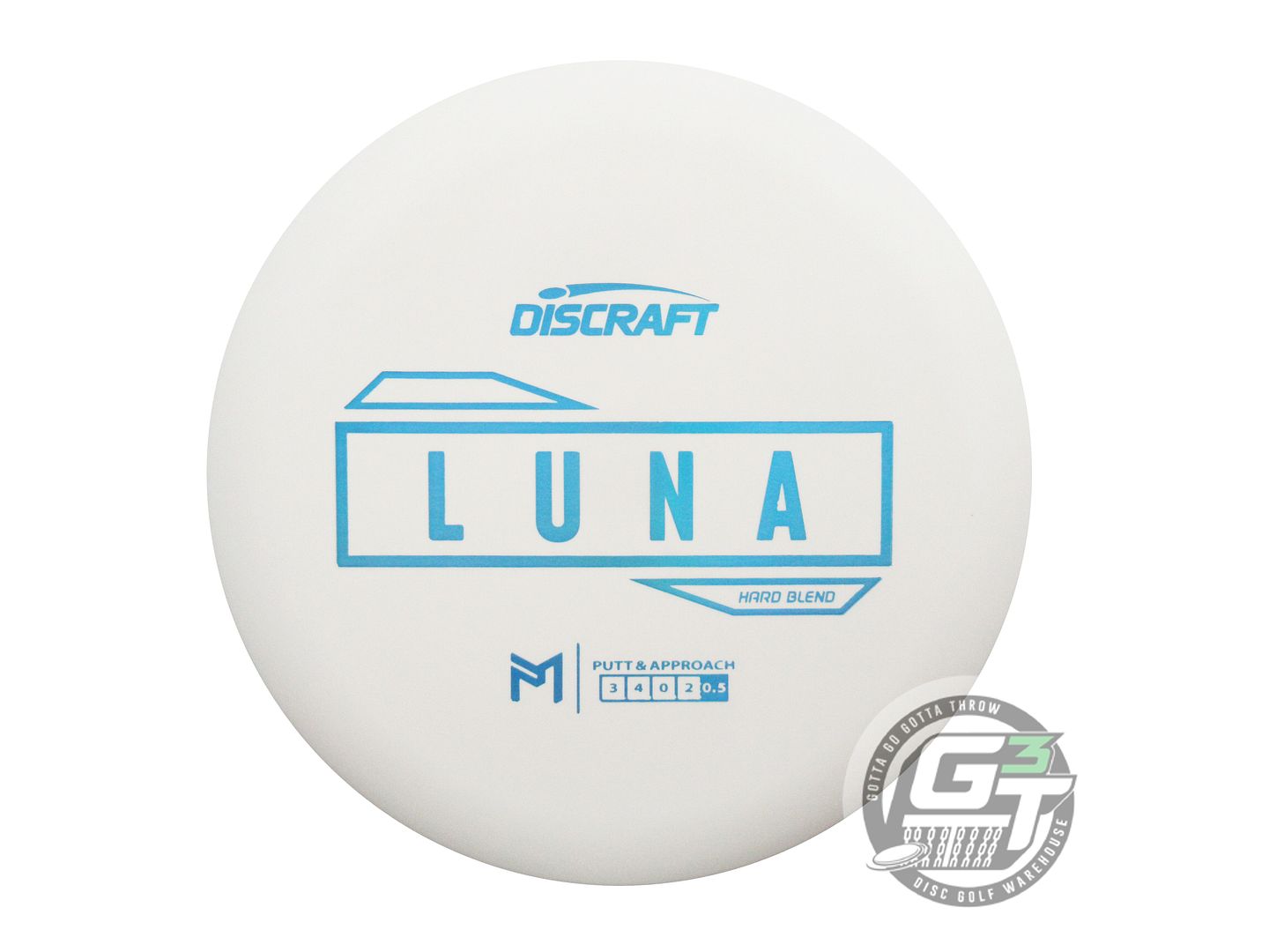 Discraft Paul McBeth Signature Putter Line Luna Putter Golf Disc (Individually Listed)