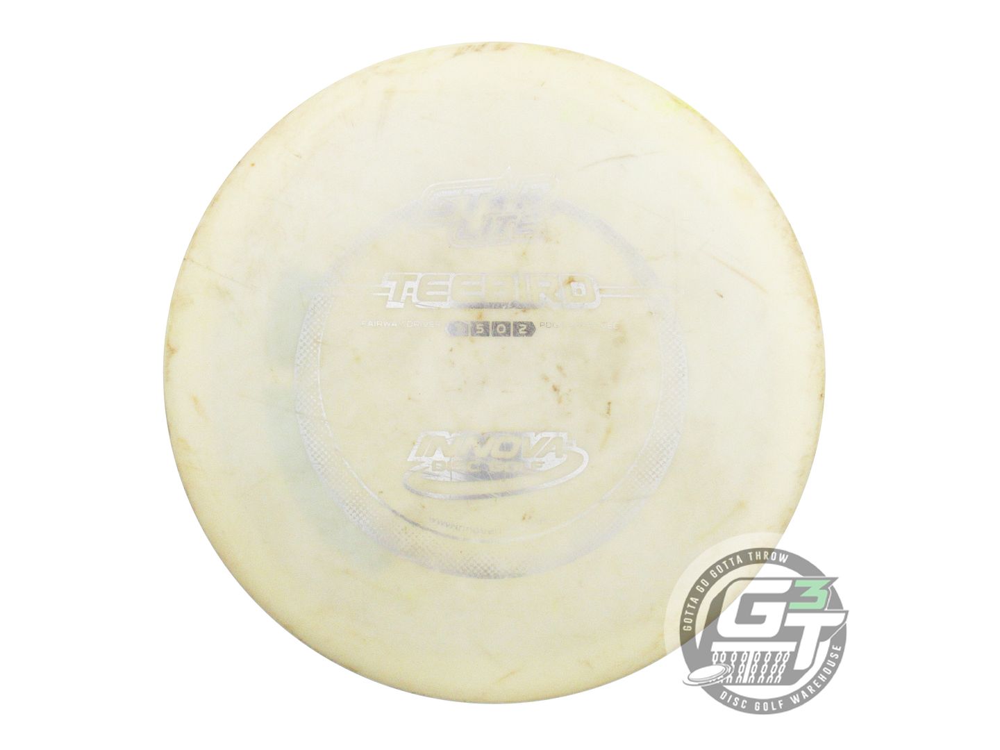 USED Innova StarLite Teebird 158g White Silver Foil OOP Fairway Driver Golf Disc