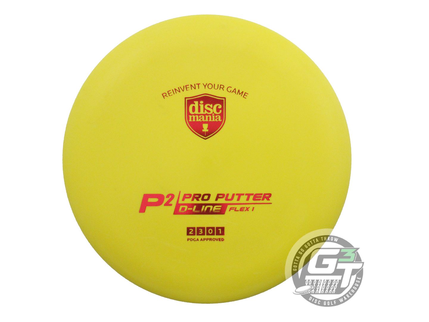 Discmania Originals D-Line Flex 1 P2 Pro Putter Golf Disc (Individually Listed)
