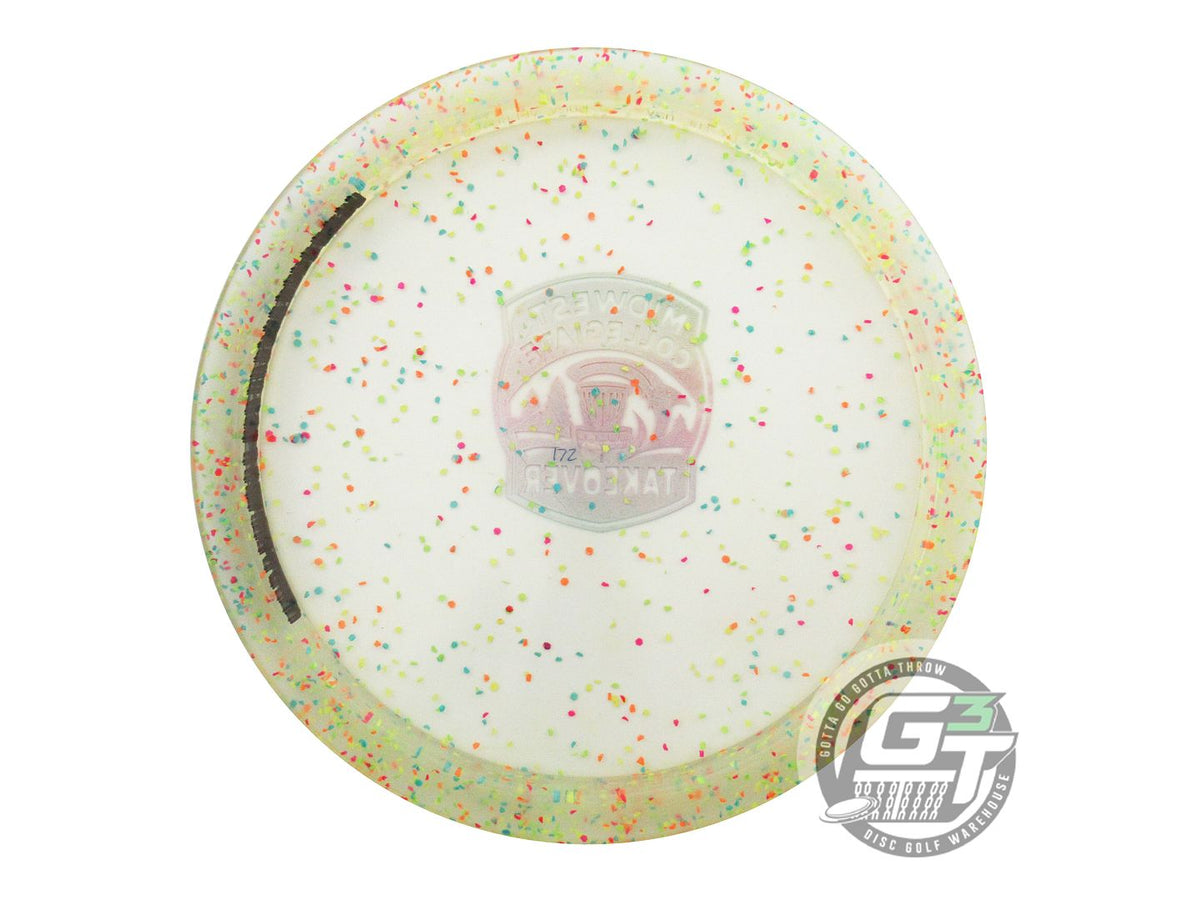 USED Discraft Confetti Z Cigarra 172g Rainbow Foil Driver Golf Disc