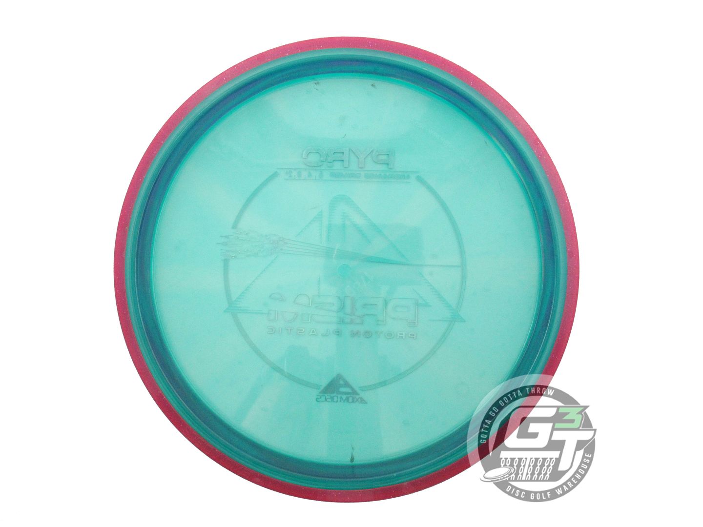 USED Axiom Discs Prism Proton Pyro 178g Seafoam Pink Rim Midrange Golf Disc