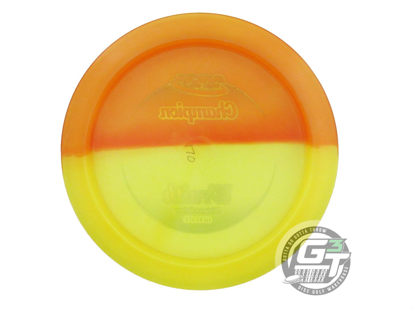 USED Innova Champion Wraith 170g Yellow HOME DYED Distance Driver Golf Disc