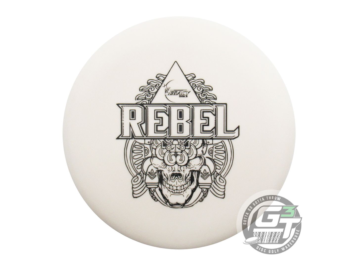 USED Legacy Discs FIRST RUN Protege Rebel 171g White Black Stamp Putter Disc