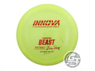USED Innova Champion Beast 168g Yellow Red Glitter Foil Distance Driver Disc