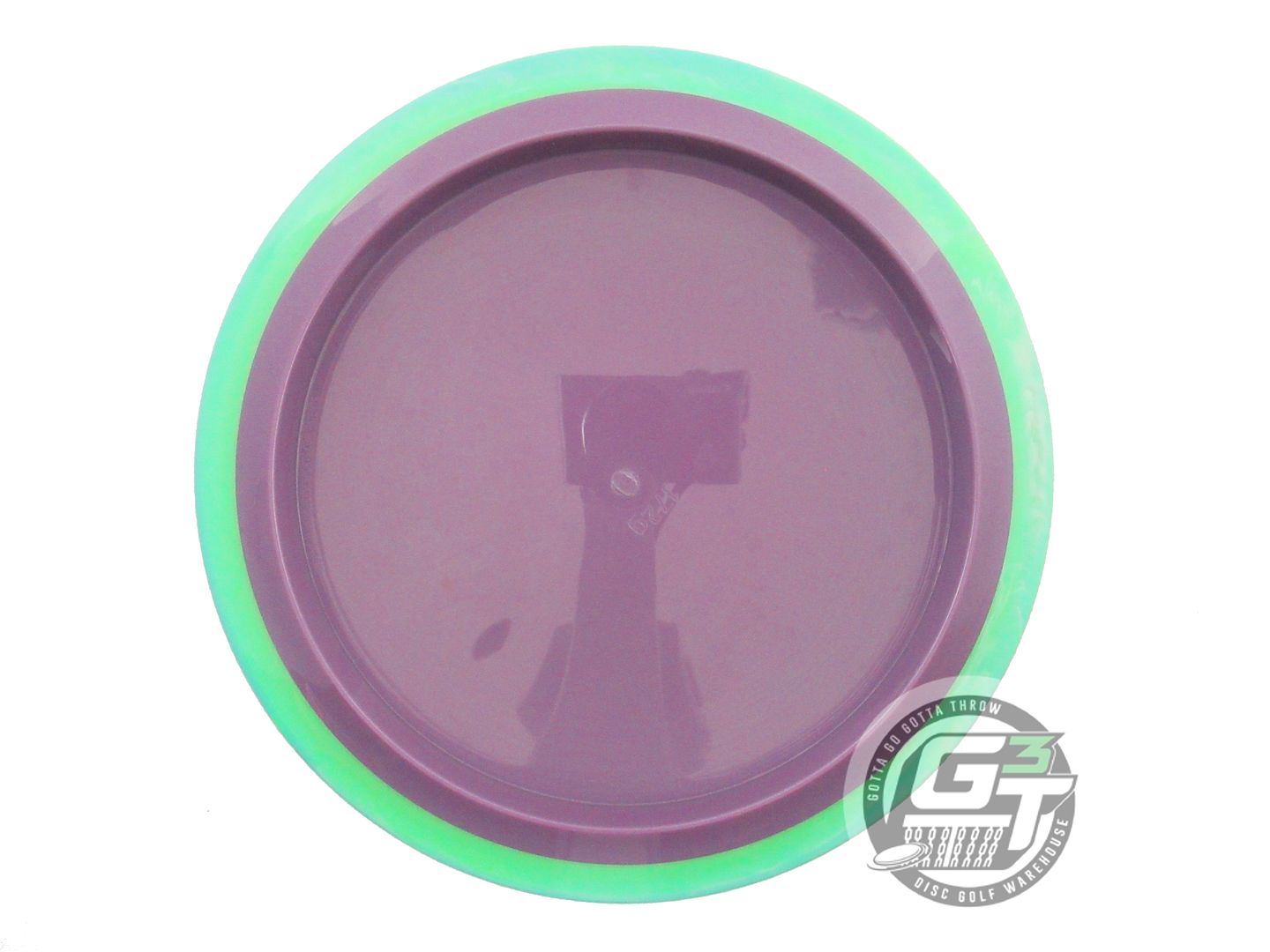 USED Axiom Discs Neutron Time Lapse 172g Plum Lime Rim Driver Golf Disc