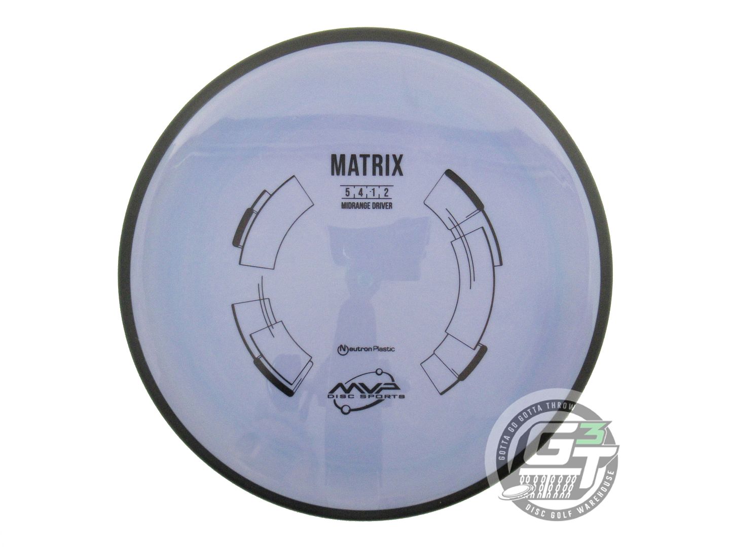USED MVP Disc Sports Neutron Matrix 172g Periwinkle Midrange Golf Disc