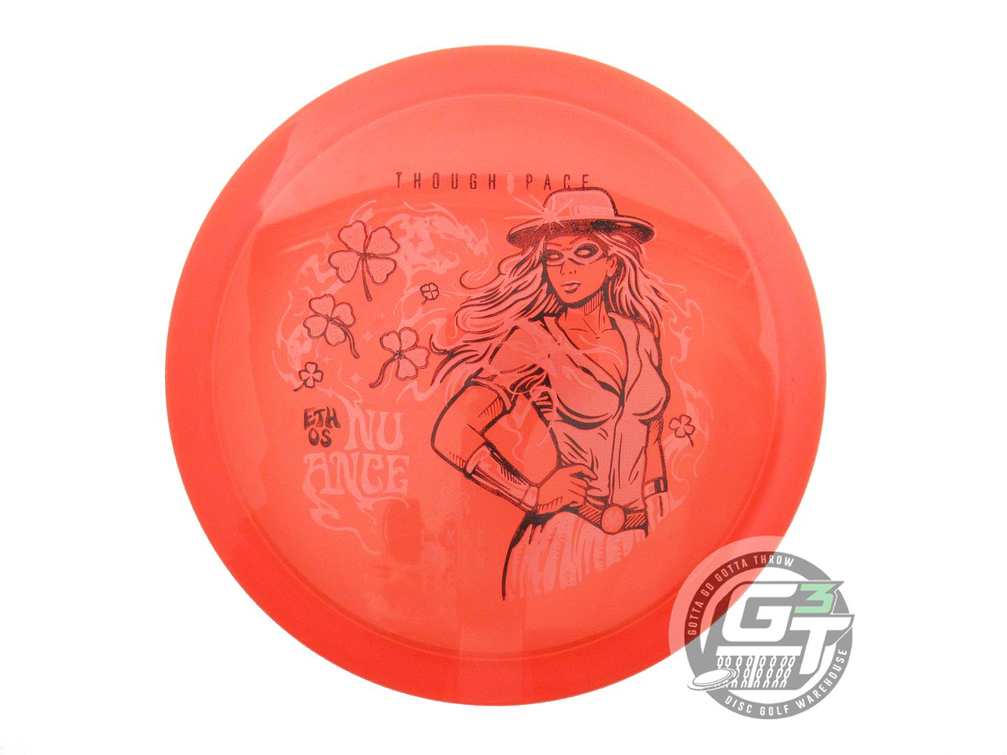 USED Thought Space Ethos Nuance 175g Orange Fairway Driver Golf Disc
