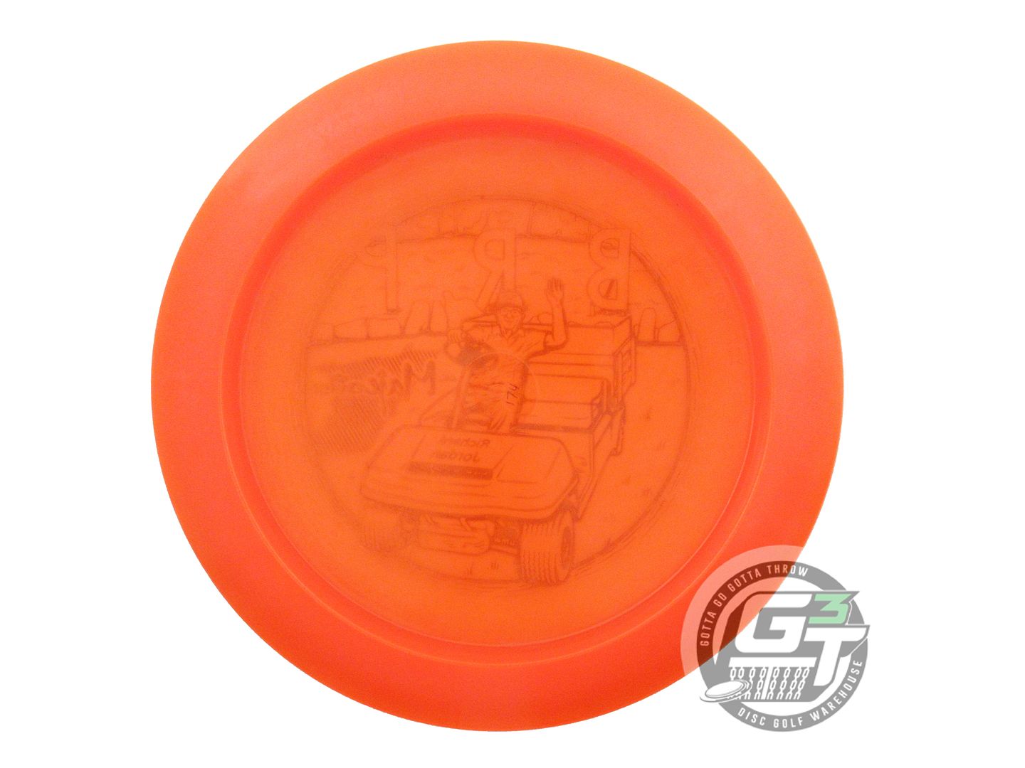 USED Innova Champion Boss 174g Orange Brown Foil MAJESTIC Distance Driver Disc