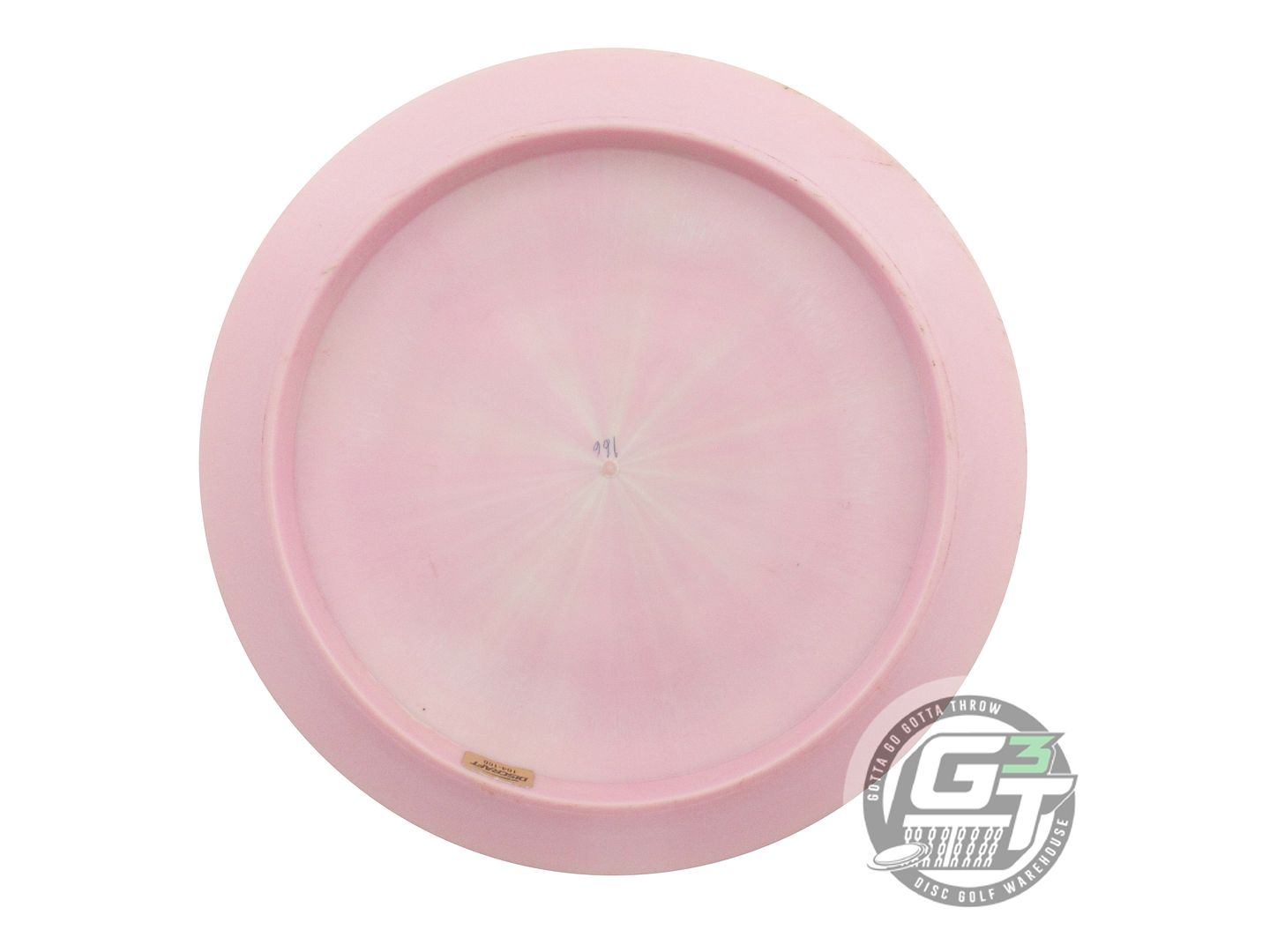 USED Discraft [LEDGESTONE] ESP Force 166g Pink Stripe Foil Distance Driver Disc
