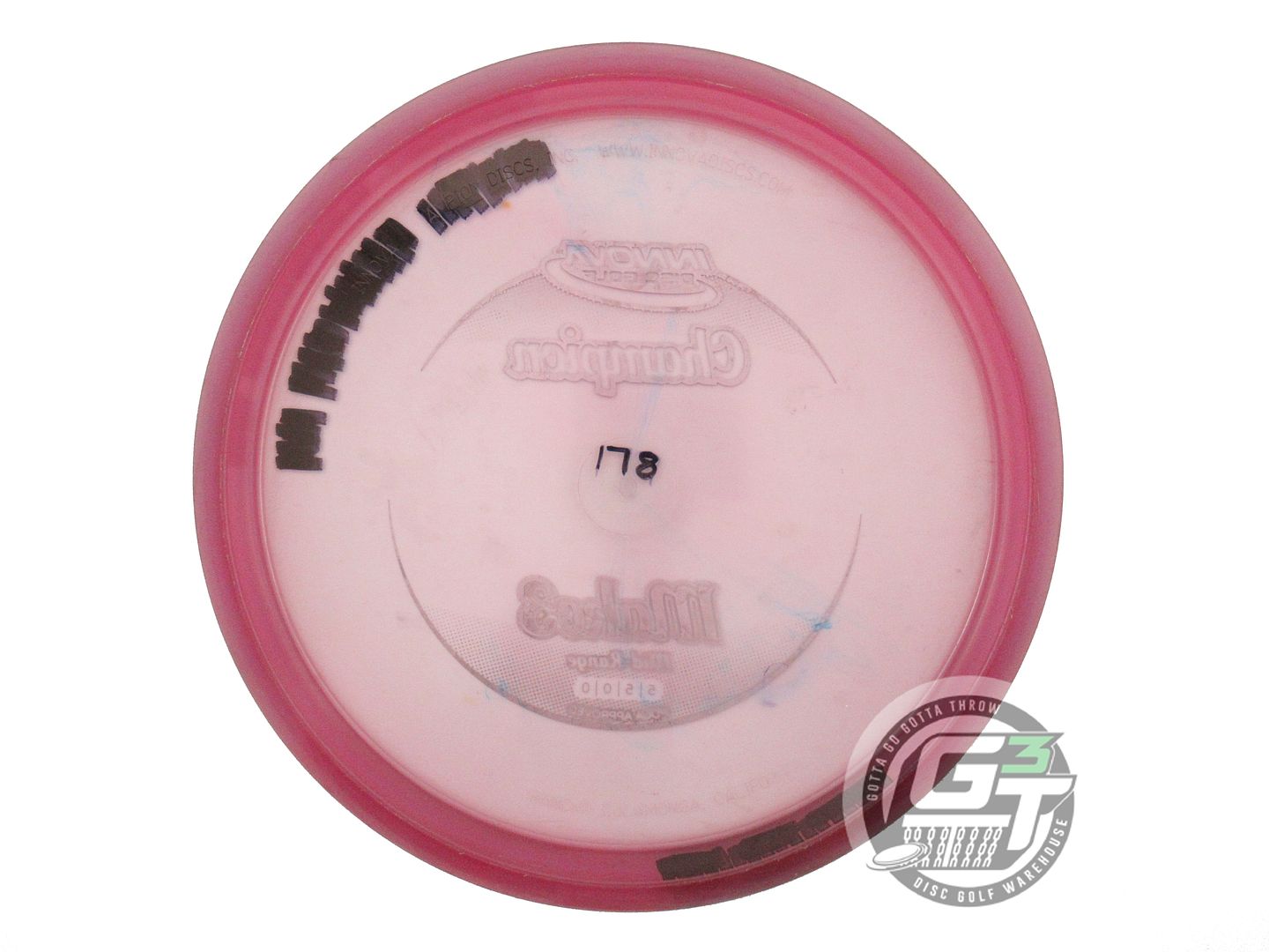 USED Innova Champion Mako3 178g Pink Silver Stamp Midrange Golf Disc