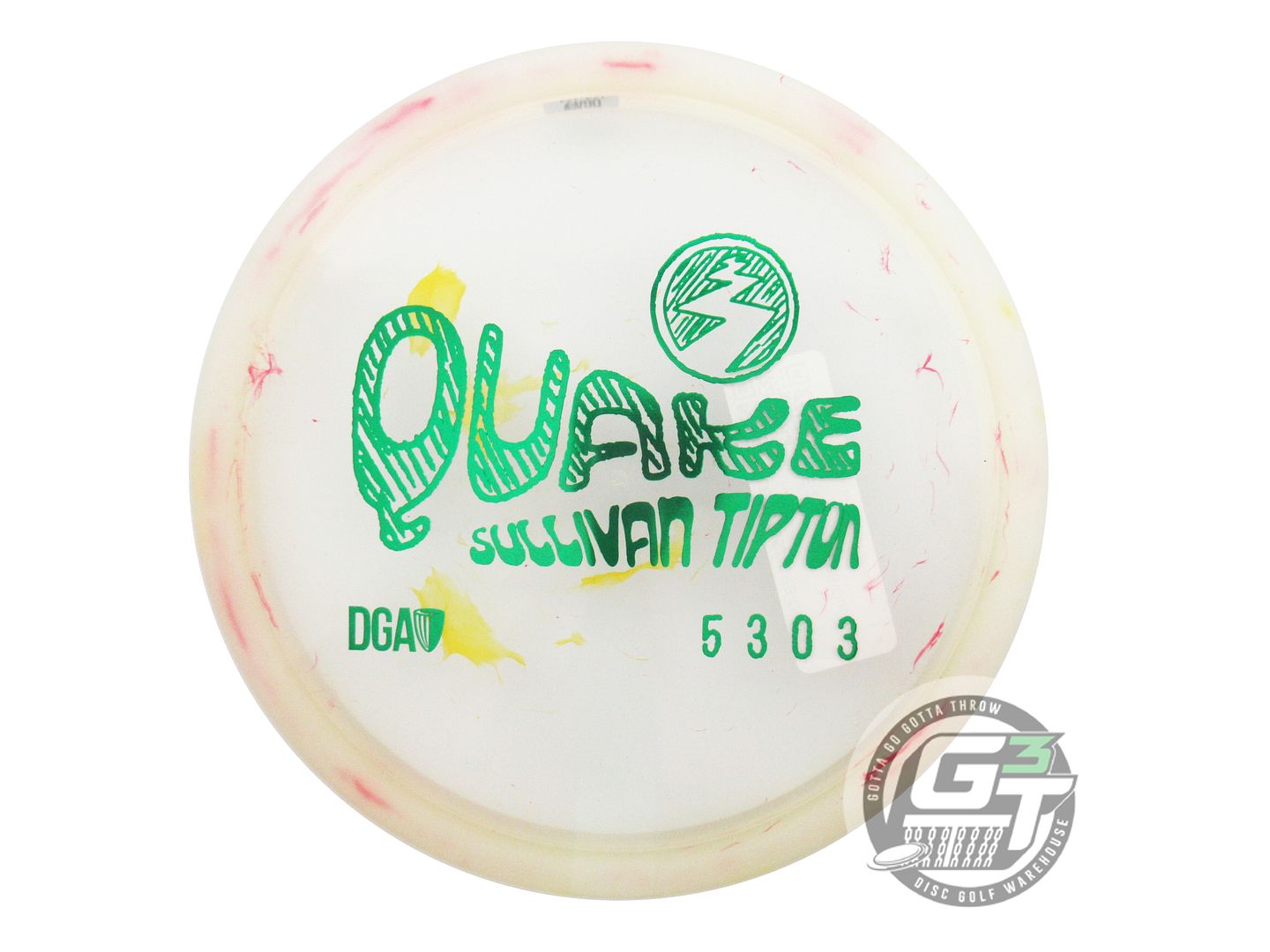 DGA Limited Edition 2025 Tour Series Sullivan Tipton Granite Blend Quake Midrange Golf Disc (Individually Listed)