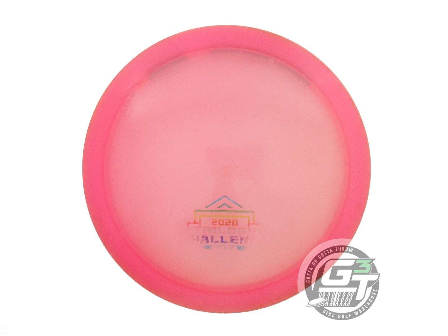 USED Dynamic Discs Lucid SPZ3 175g Pink Rainbow Foil Fairway Driver Golf Disc