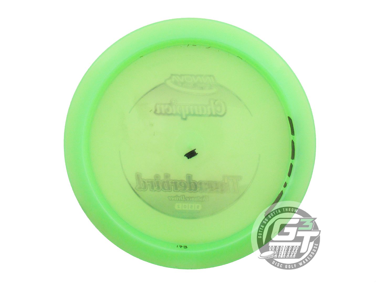 USED Innova Champion Thunderbird 173g Lime Red Foil Distance Driver Golf Disc