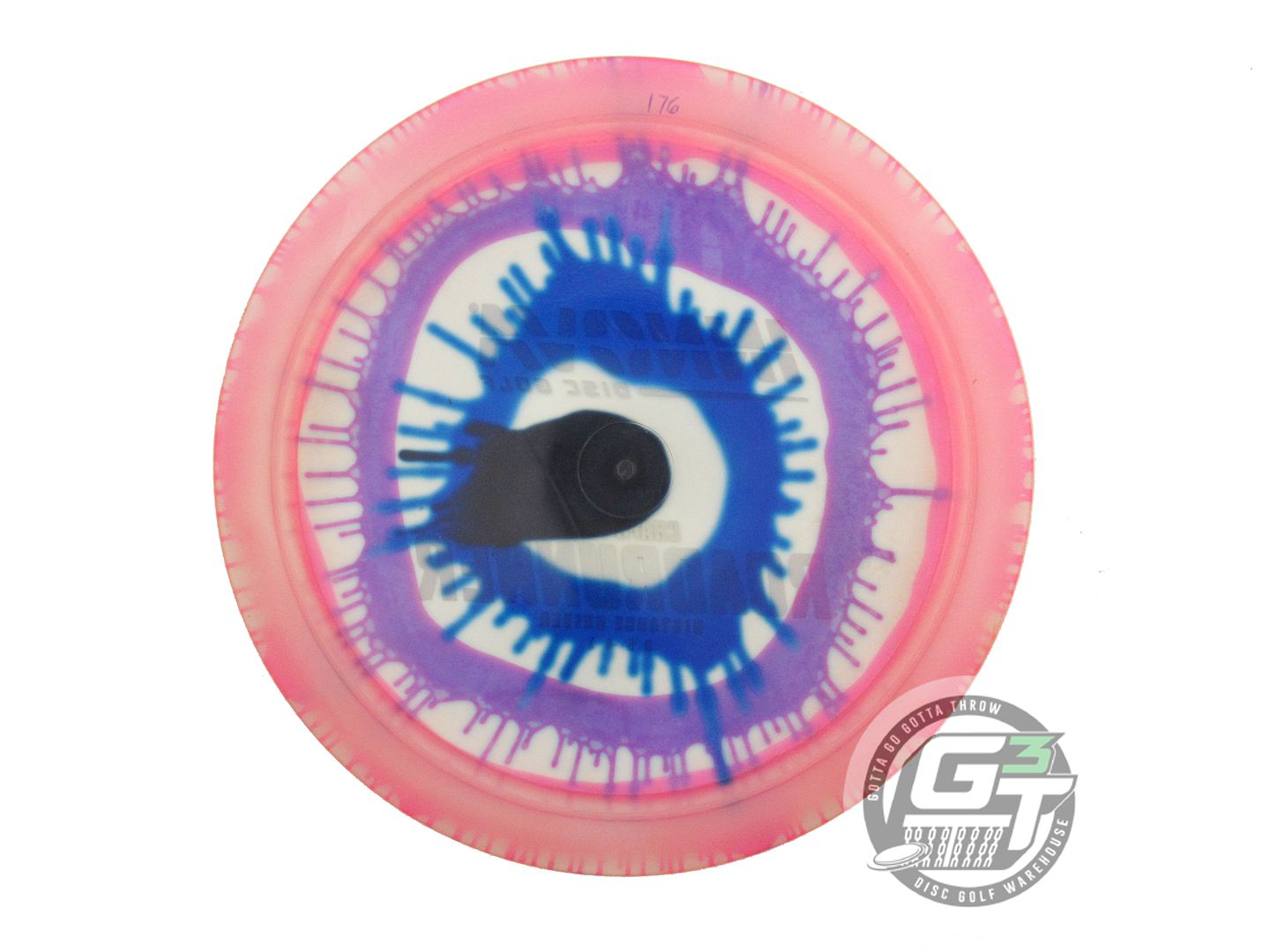 USED Innova I-DYE Champion Roadrunner 176g Pink Burst Distance Driver Golf Disc