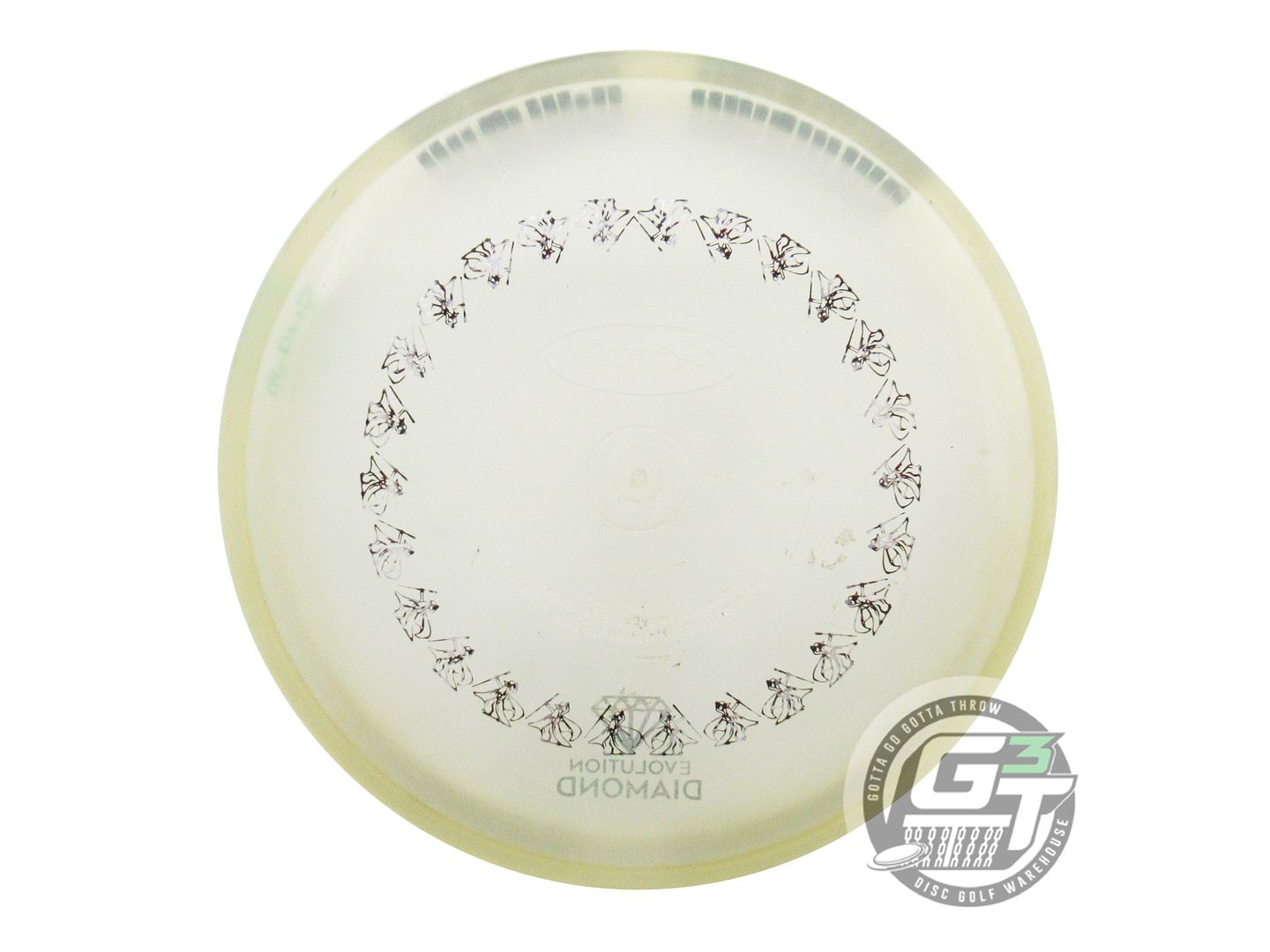 USED Gateway X-OUT Diamond Voodoo 176g Clear Snake Foil Putter Golf Disc