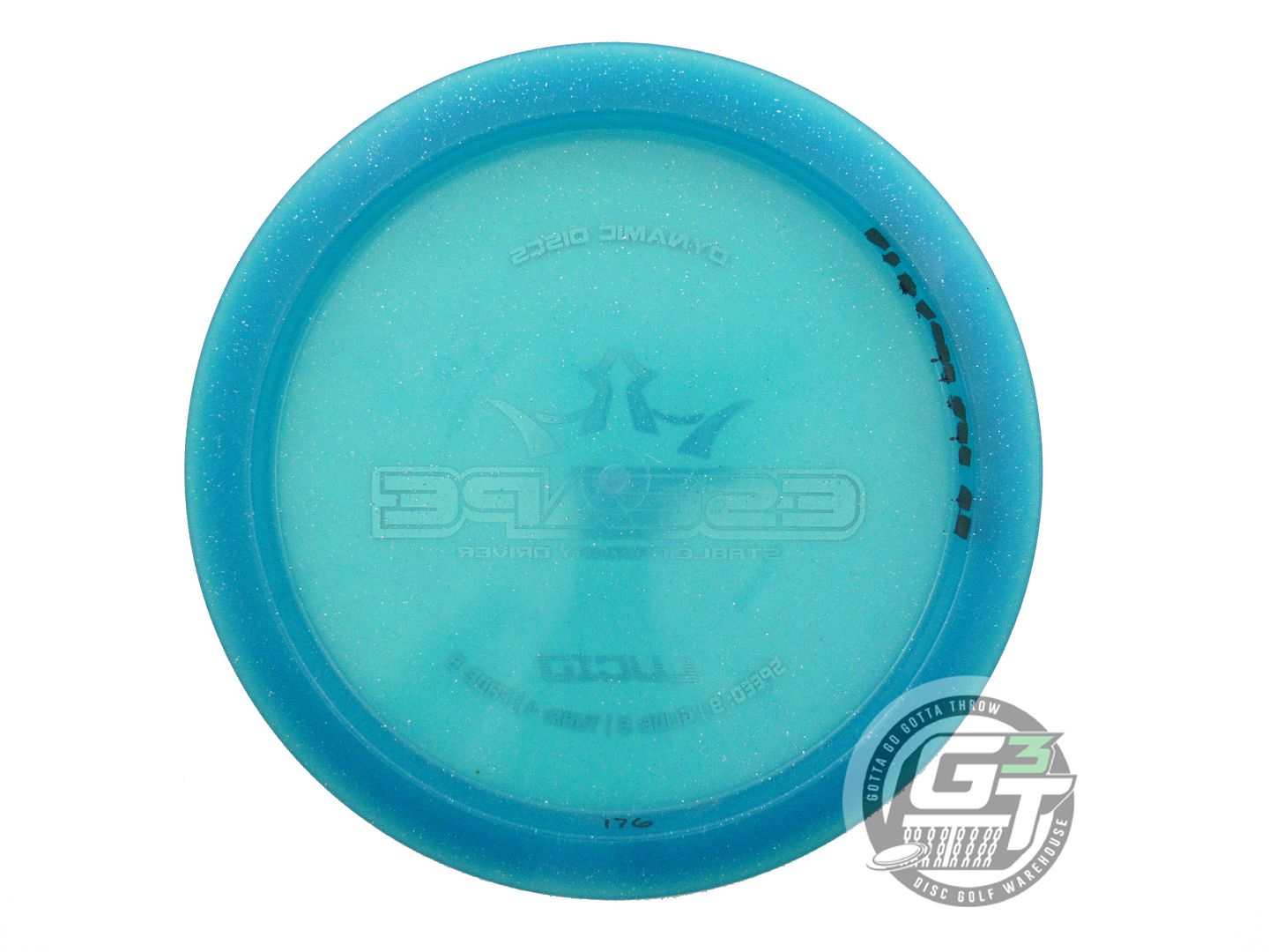 USED Dynamic Discs Lucid Escape 175g Blue Red Foil Fairway Driver Golf Disc