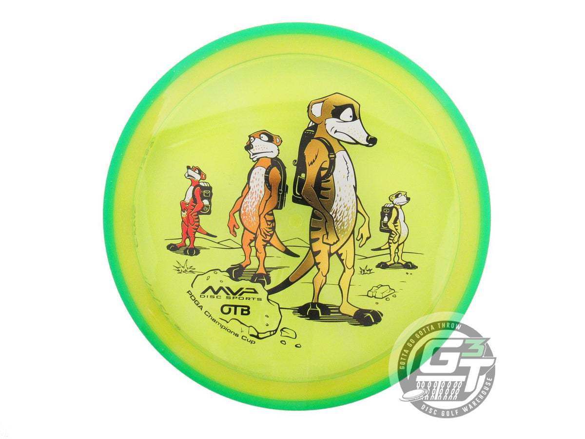 USED Axiom Discs [CHAMPION] Prism Proton Crave 158g Yellow Green Rim Driver Disc