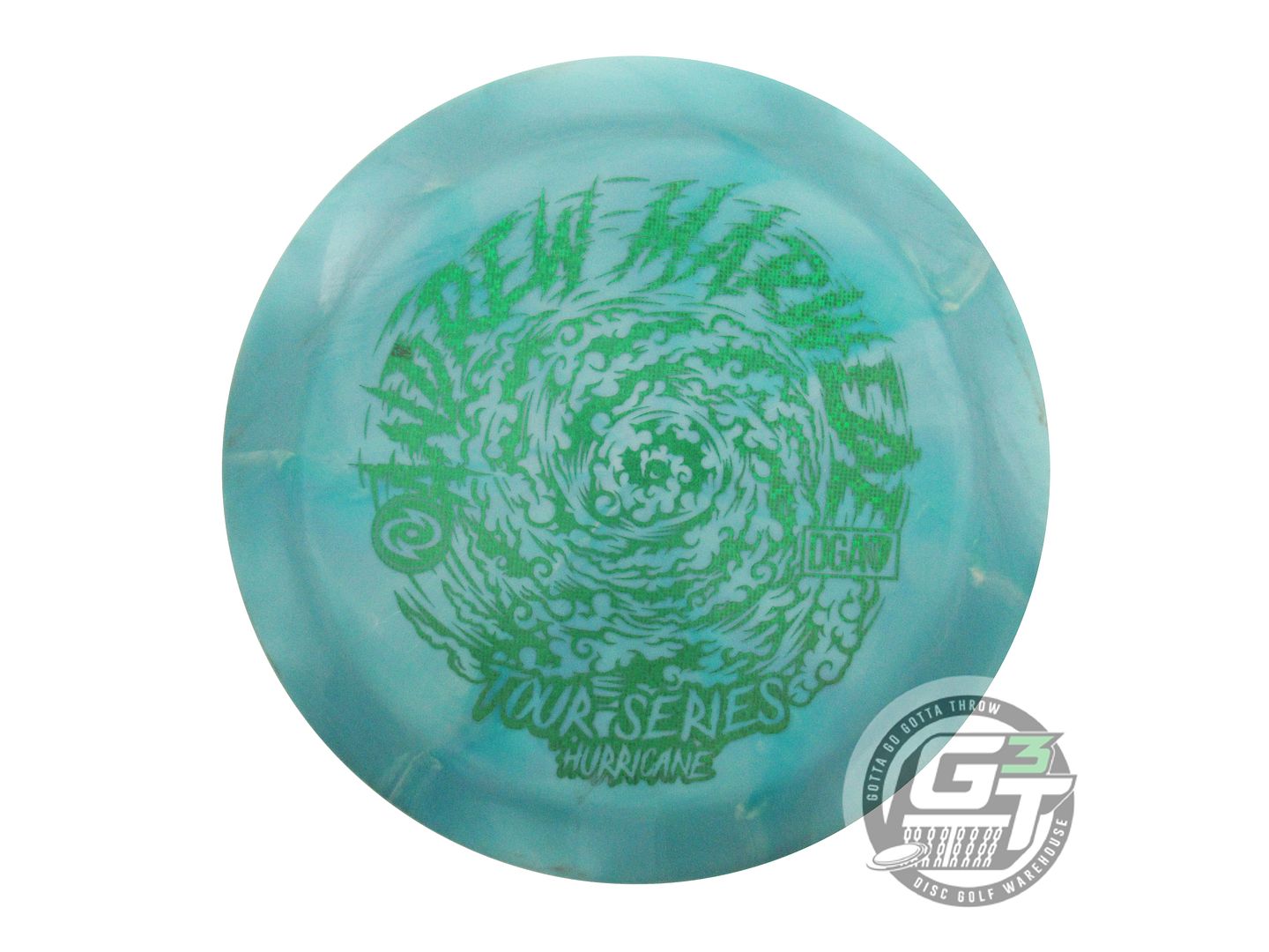 USED DGA [MARWEDE] ProLine Hurricane 176g Green-Teal Distance Driver Golf Disc