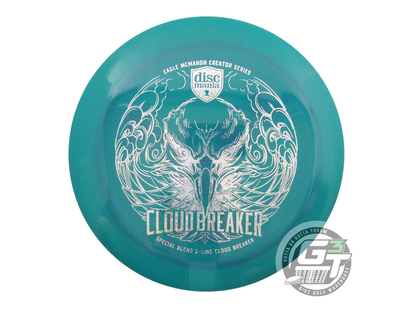 USED DiscMania S-Line Cloud Breaker 173g Green-Blue Holo Star Foil Driver Disc