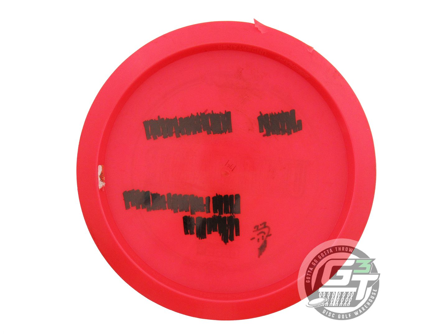 USED Discraft [PIERCE] Z Undertaker 174g Red Silver Shatter Foil Driver Disc