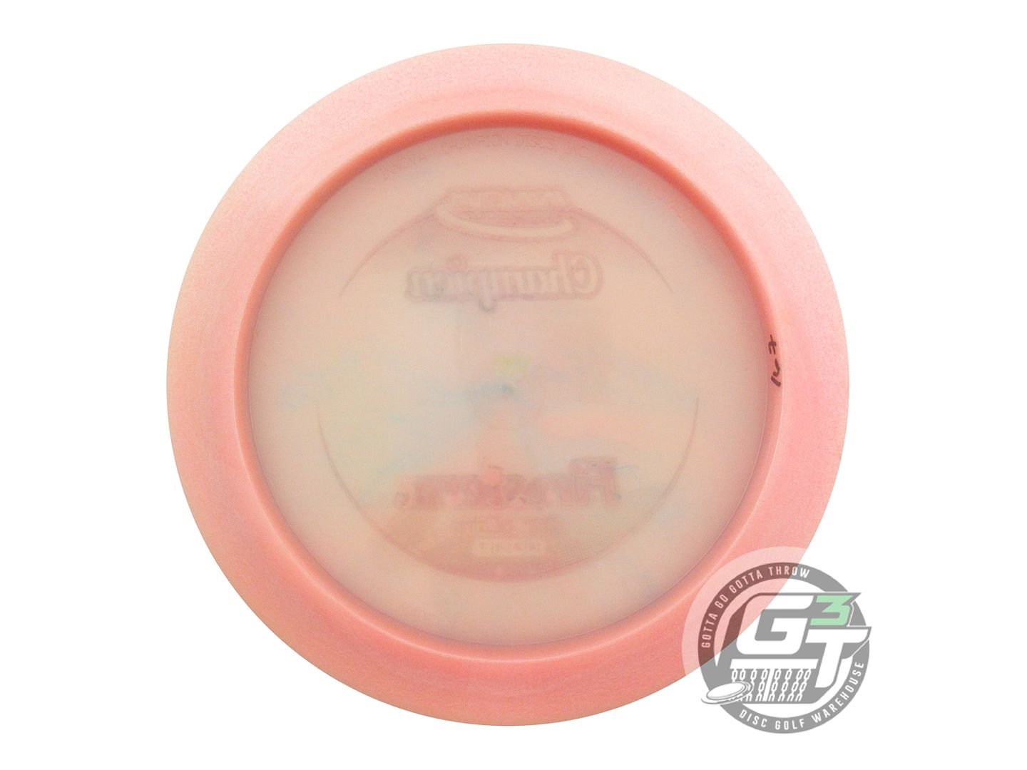 USED Innova Champion Firestorm 167g Lt. Pink Rasta Foil Distance Driver Disc