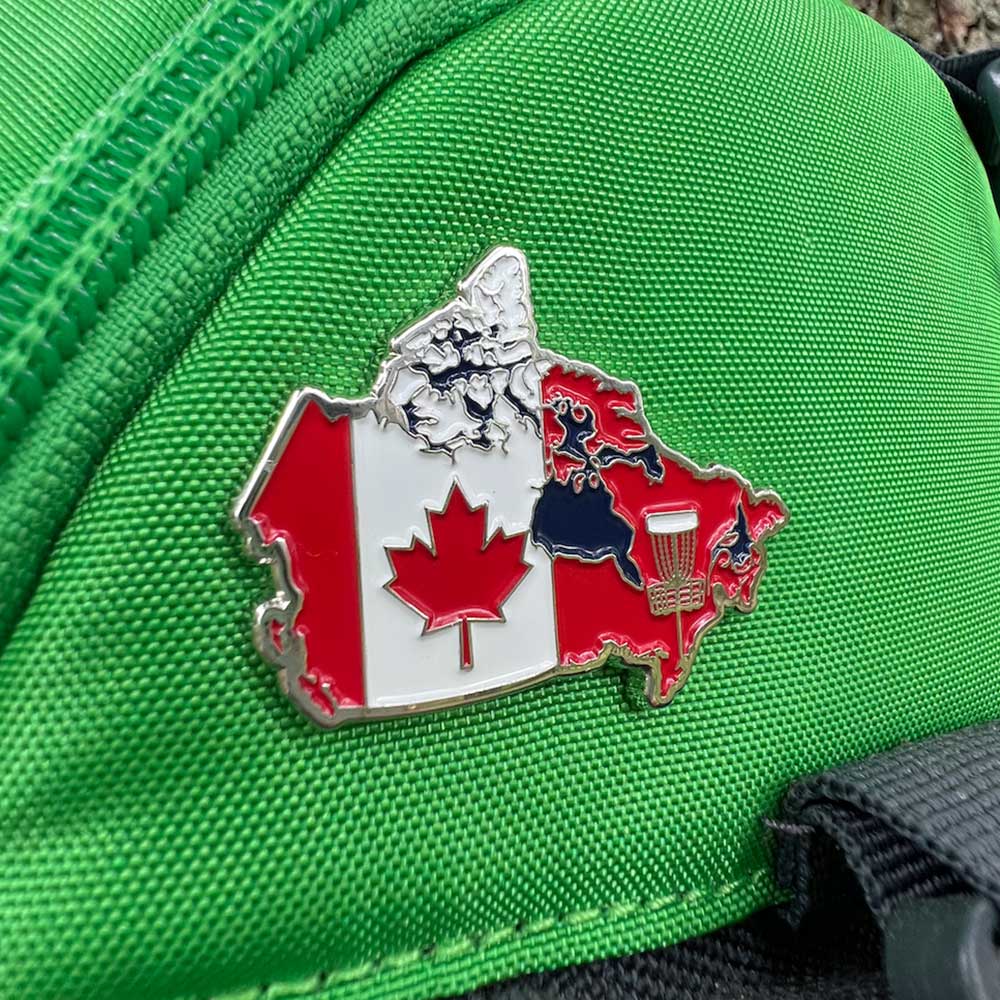 Canada Disc Golf Pin