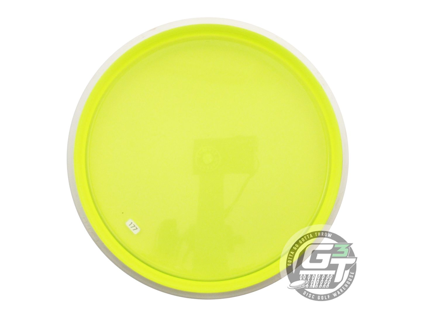 USED MVP Disc Sports Eclipse Proton Axis 177g Yellow BLANK OOP Midrange Disc