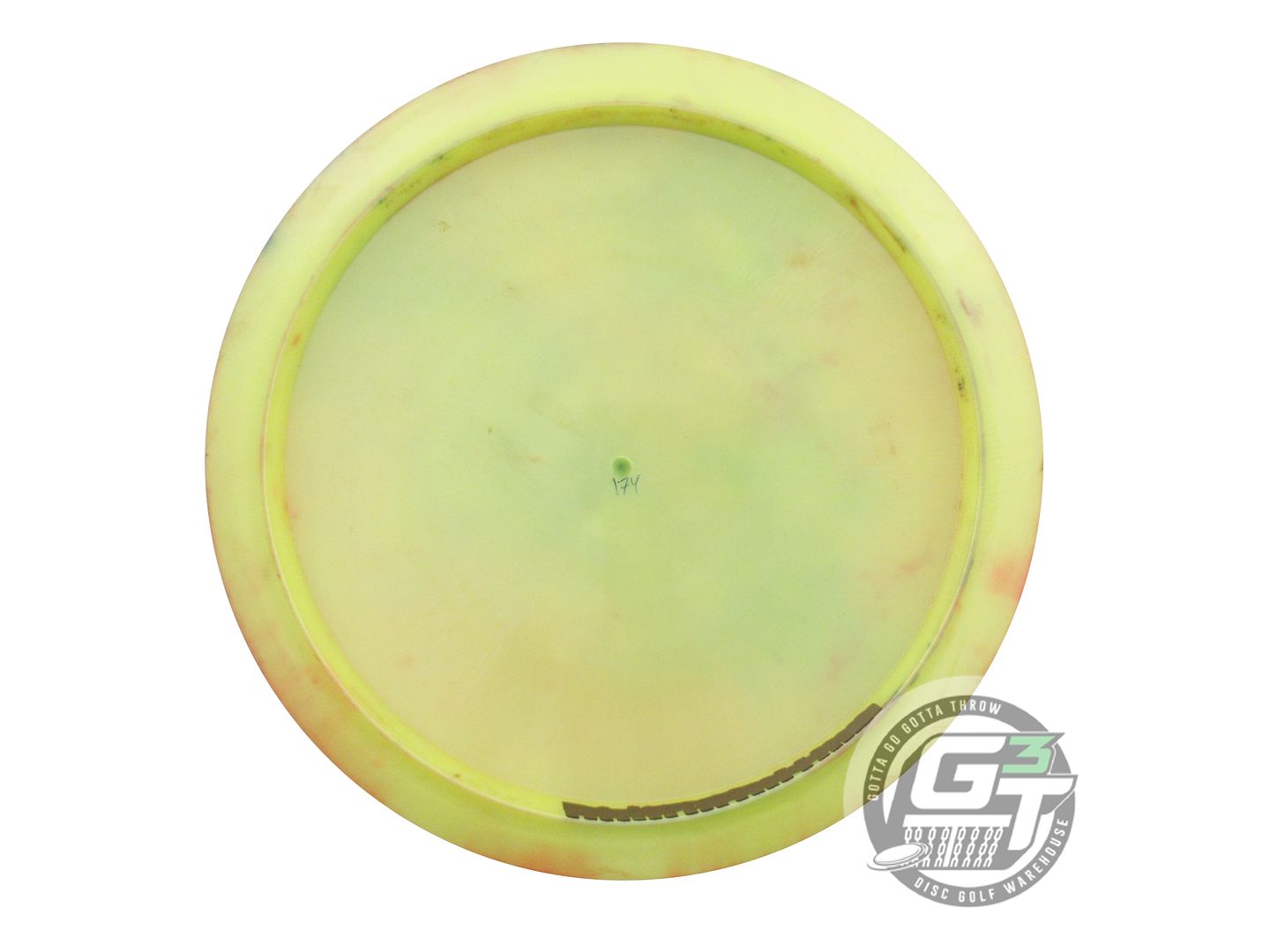 USED Discraft [McBETH] Big Z Anax 174g Yellow HOME DYED Driver Golf Disc