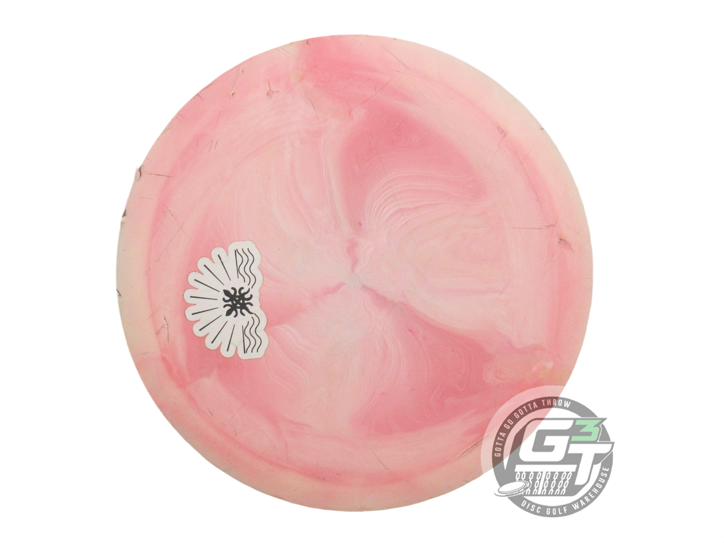 USED Discraft [GANNON] ESP Thrasher 176g Pink Wiped Stamp Distance Driver Disc