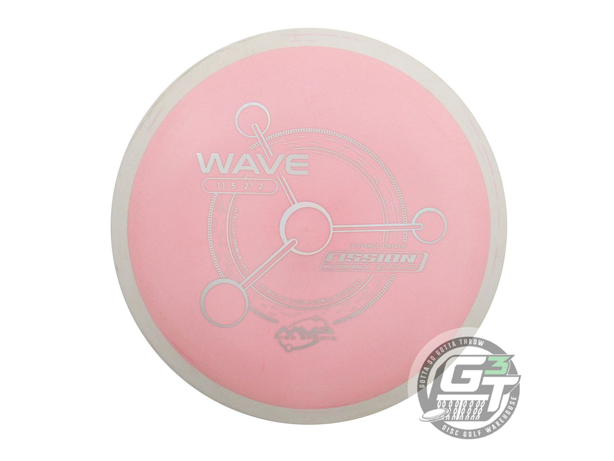USED MVP Disc Sports Fission Wave 169g Pink Distance Driver Golf Disc