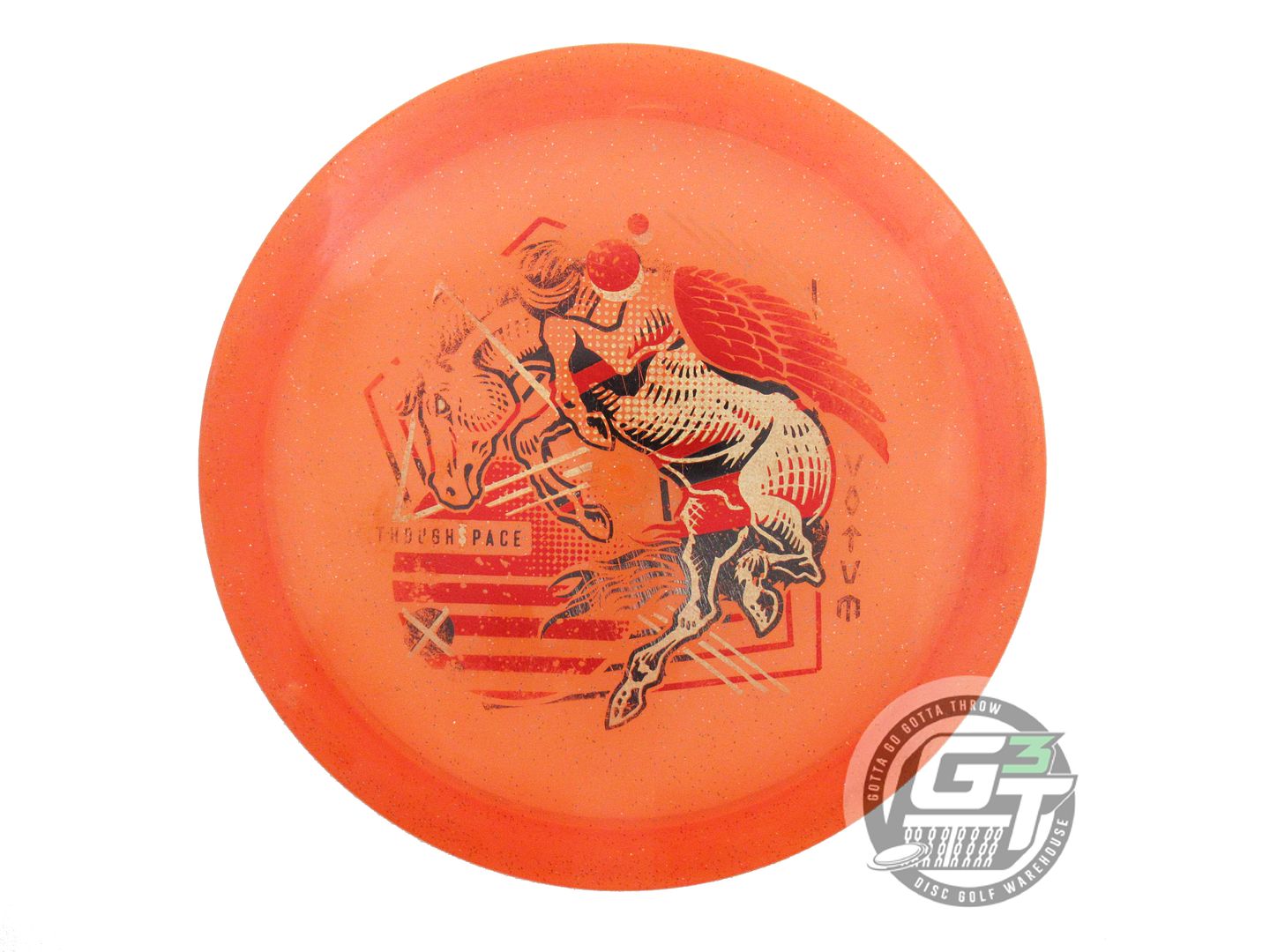 USED Thought Space Ethos Votum 166g Orange Fairway Driver Golf Disc