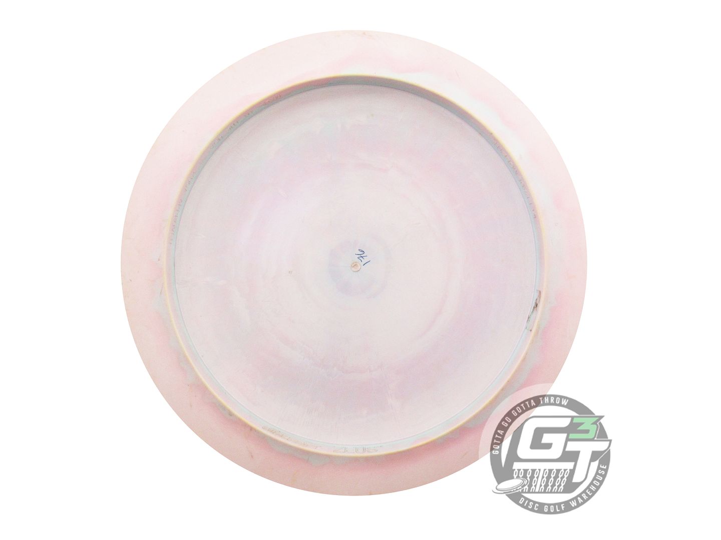 USED Discraft [McBETH] ESP Zeus 176g Lt. Pink Teal Shatter Foil Driver Golf Disc