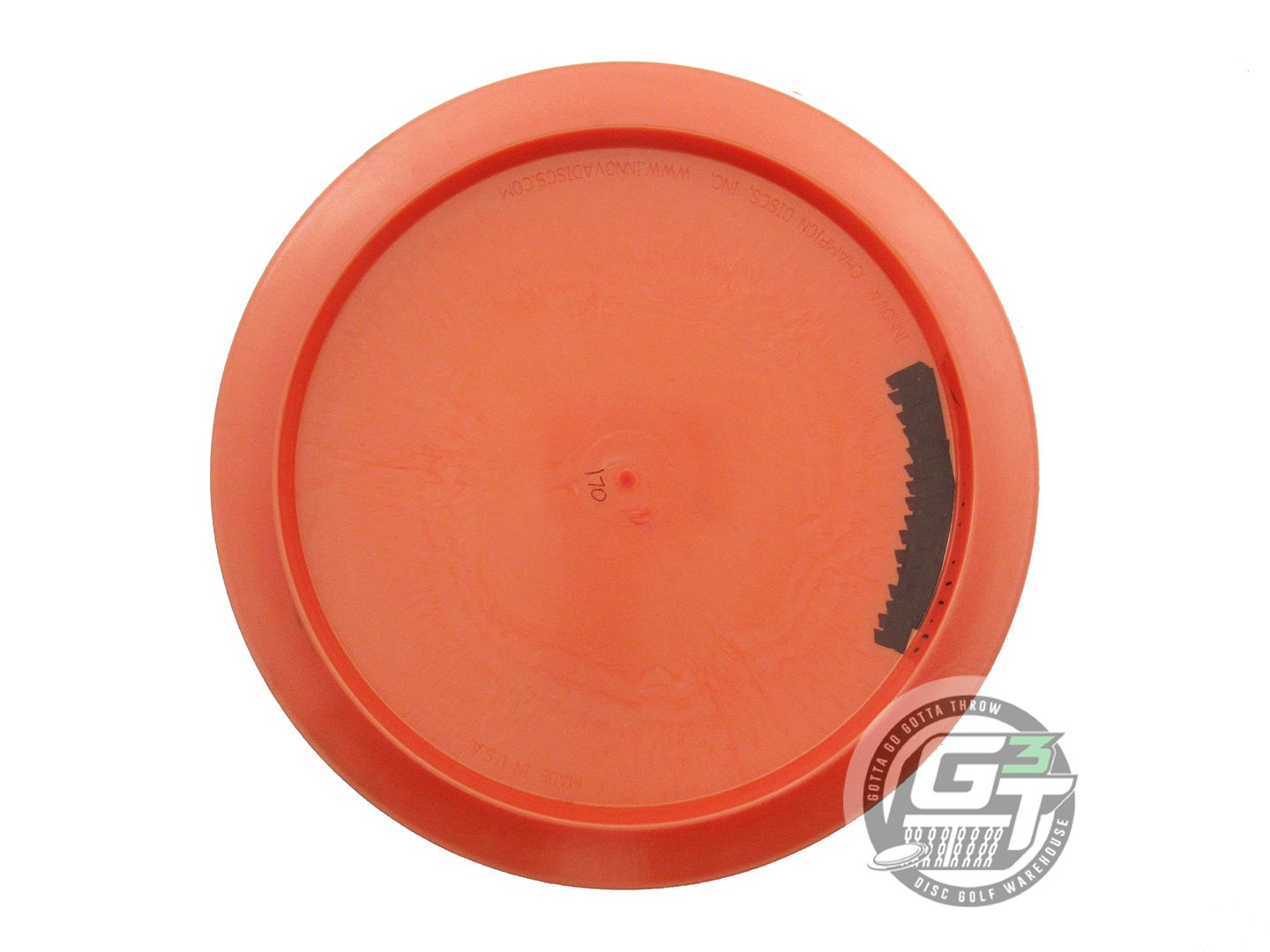 USED Innova X-OUT GStar Thunderbird 170g Orange Distance Driver Golf Disc