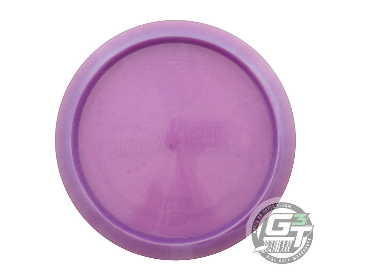 USED Discraft [PIERCE] Z Undertaker 171g Purple Miami Foil Distance Driver Disc