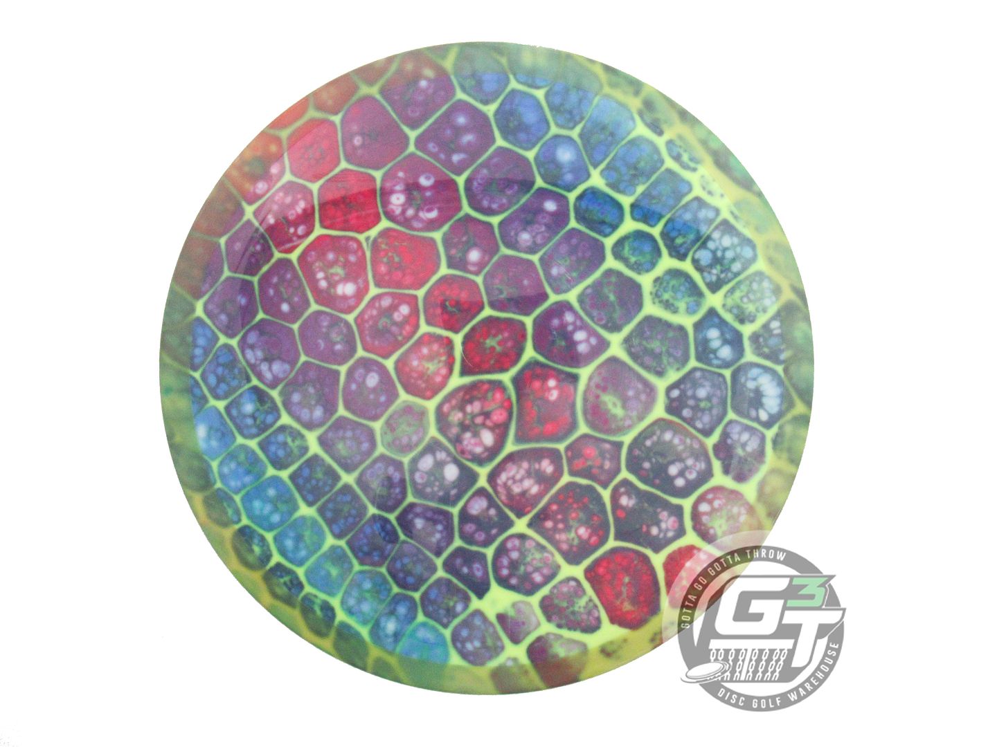USED Axiom Discs Neutron Vanish 173g White HOME DYED Distance Driver Golf Disc