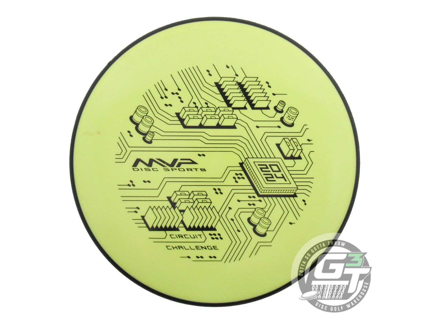 USED MVP Disc Sports [CIRCUIT CHALLENGE] Fission Watt 170g Yellow Putter Disc