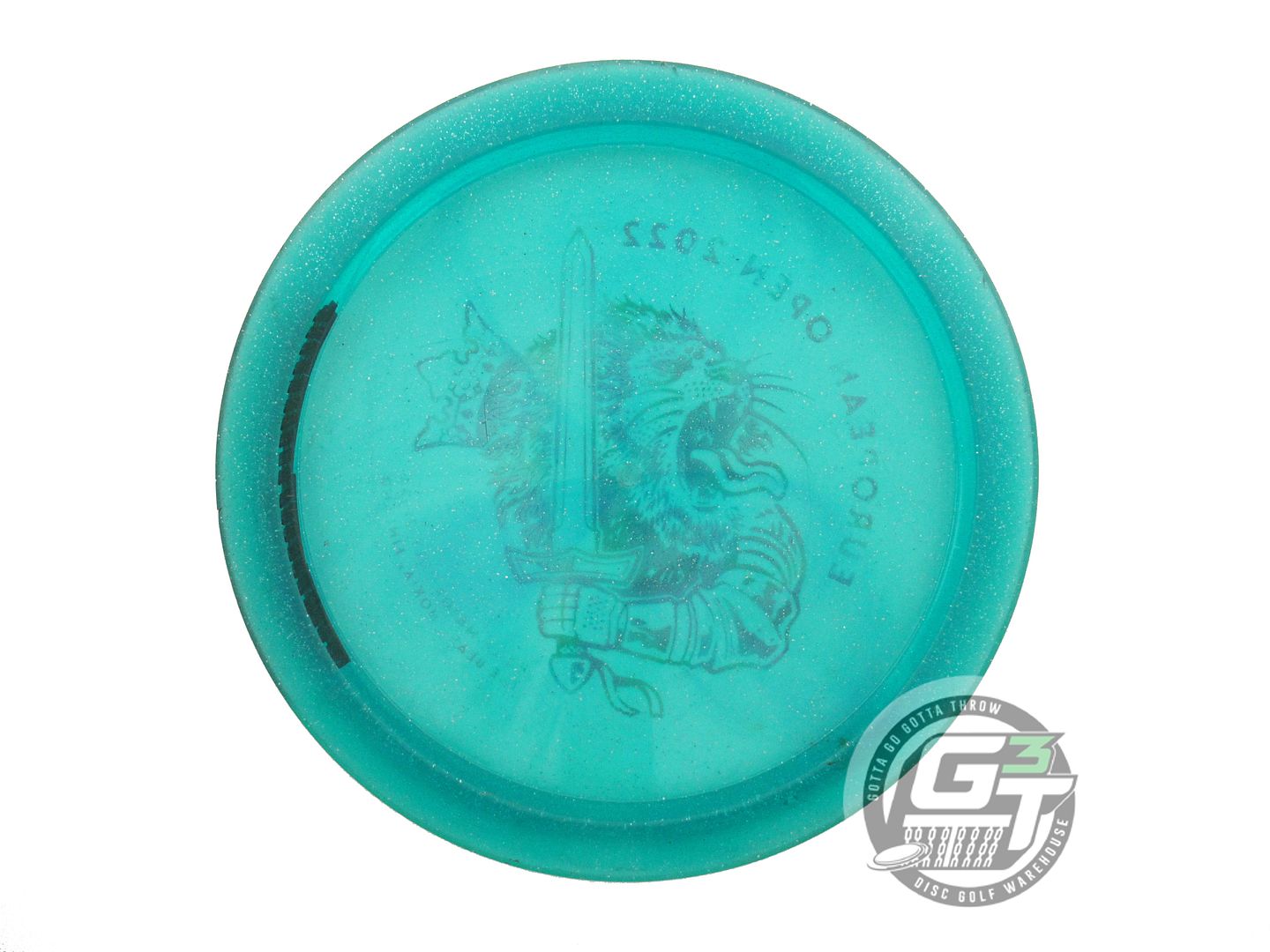 USED DiscMania [EUROPEAN OPEN] Metal Flake C-Line FD3 173g Teal Driver Golf Disc