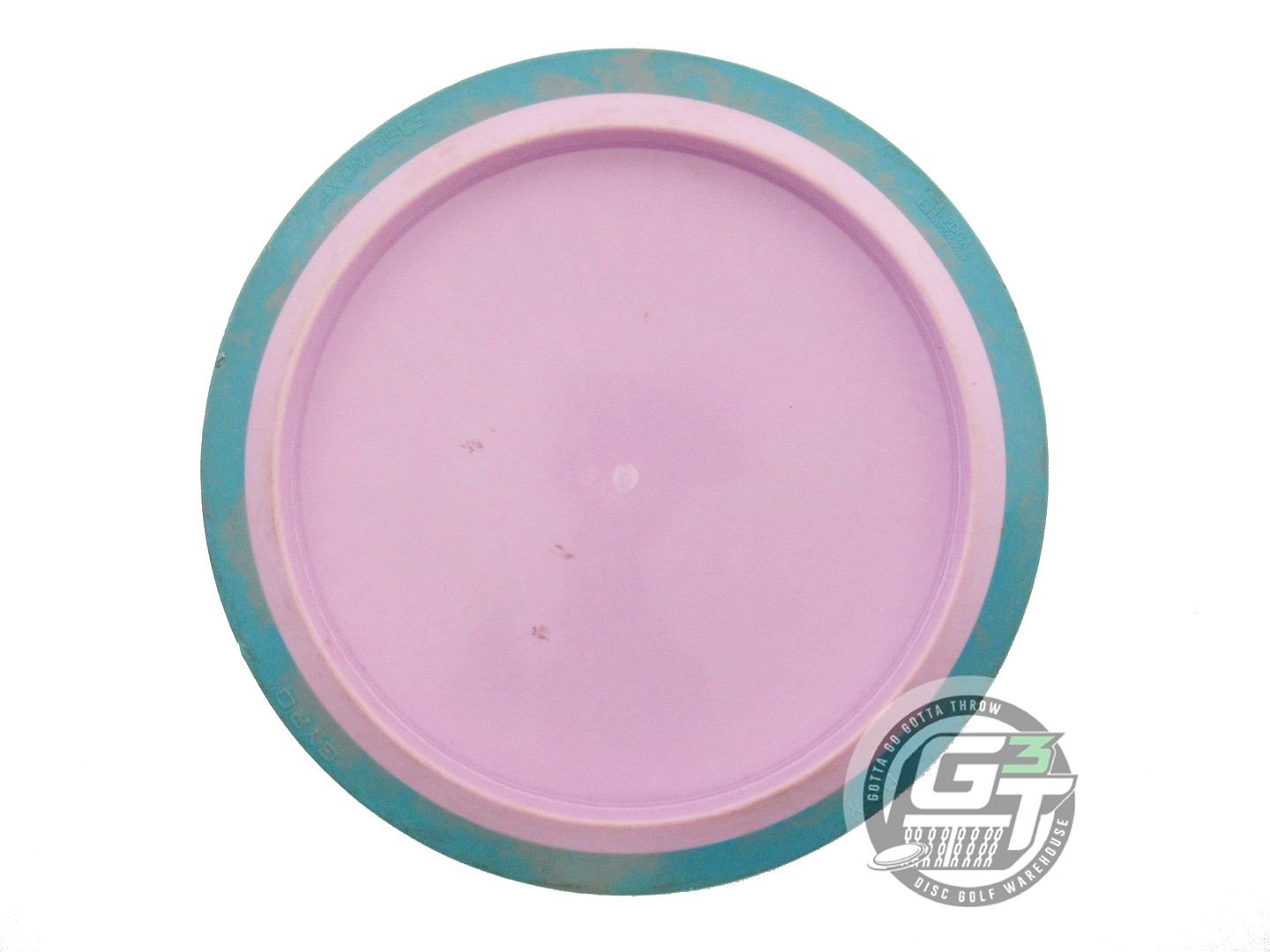 USED Axiom Discs [SE] Fission Defy 158g Pink Teal Rim Distance Driver Golf Disc