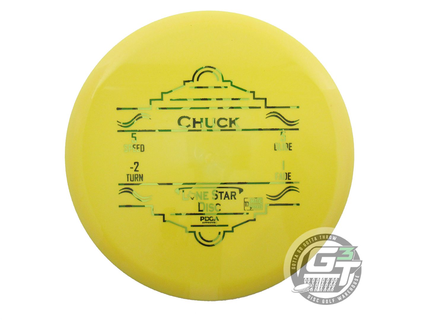 Lone Star Bravo Chuck Midrange Golf Disc (Individually Listed)
