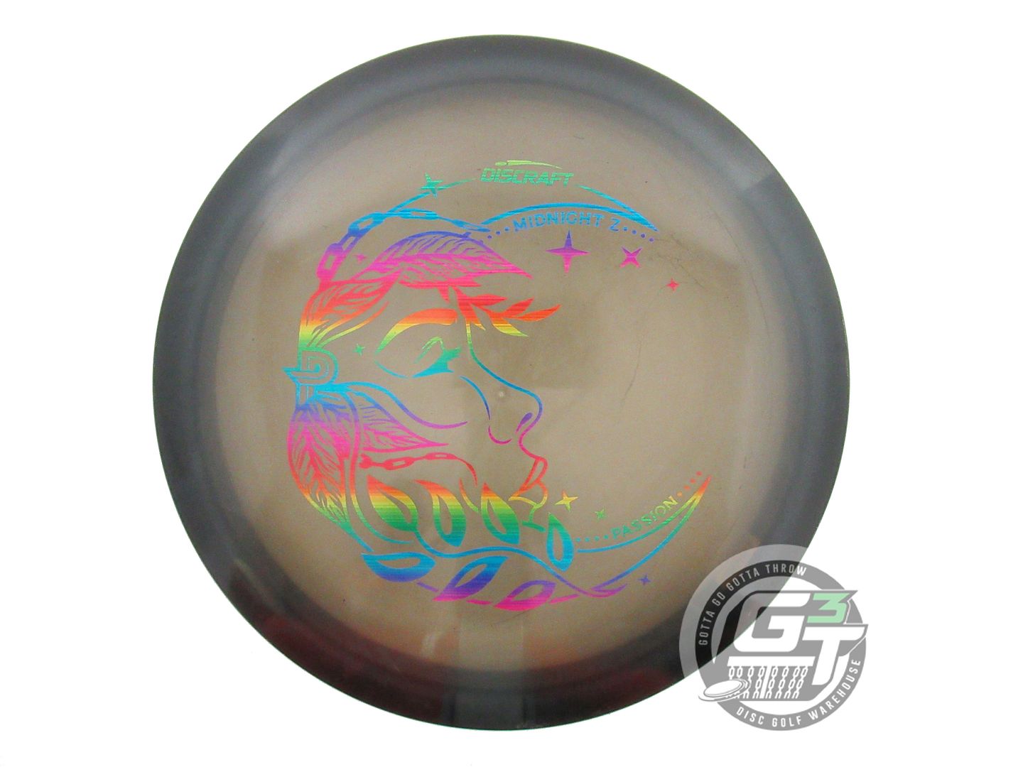 USED Discraft [PIERCE] ESP Passion 175g Black Rainbow Laser Foil Driver Disc