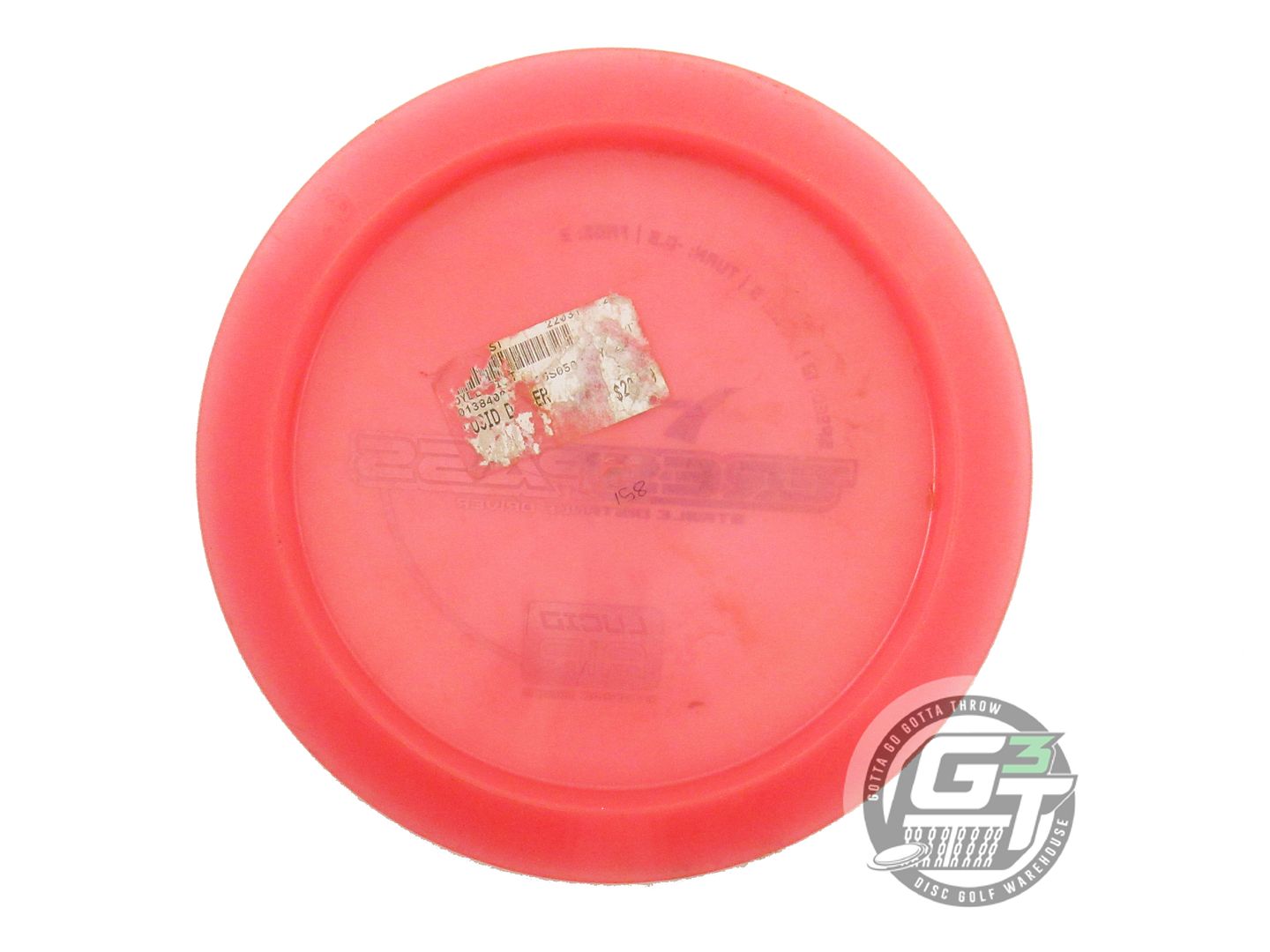 USED Dynamic Discs Lucid AIR Trespass 158g Pink Purple Foil Distance Driver Disc
