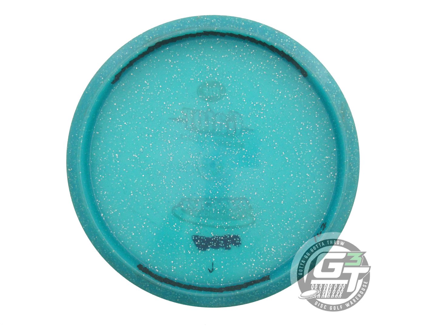 USED Innova Metal Flake Champion Gator 167g Teal Rasta Foil Midrange Golf Disc