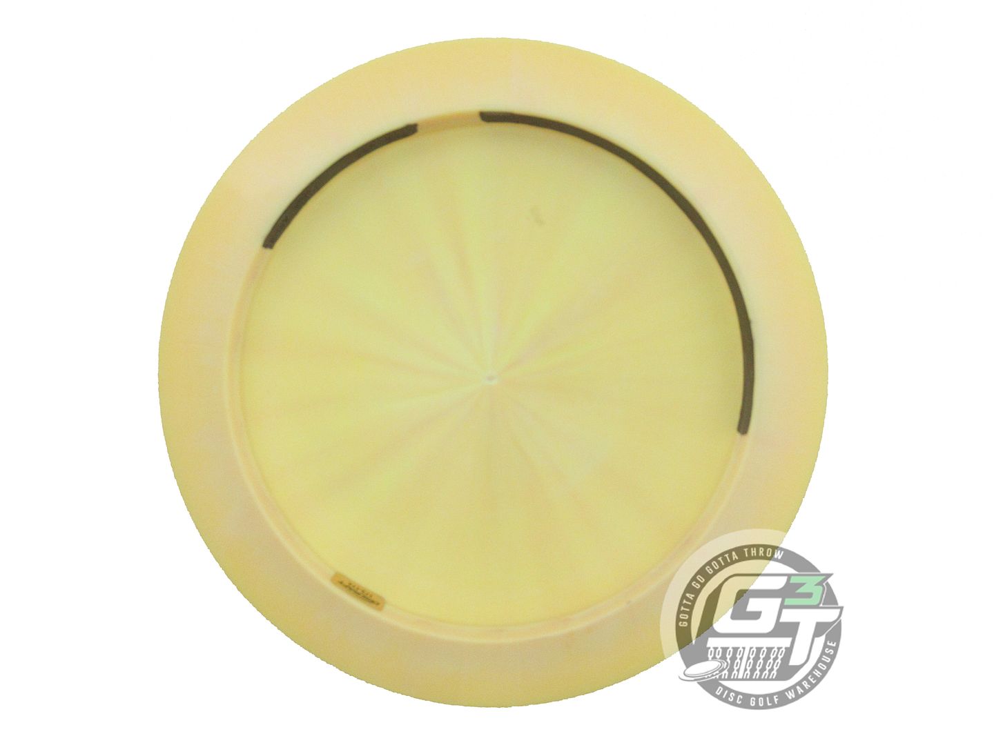 USED Discraft ESP Nuke 176g Yellow Silver Holo Foil Distance Driver Golf Disc