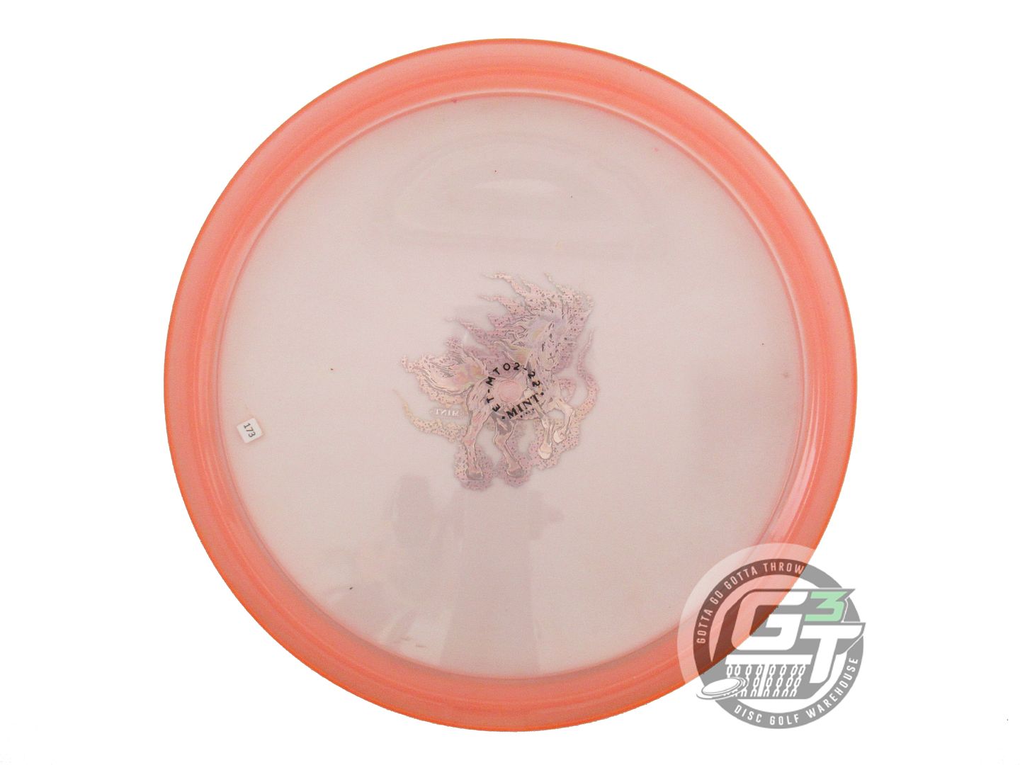 USED Mint Discs Eternal Mustang 173g Pink Rainbow Laser Midrange Golf Disc